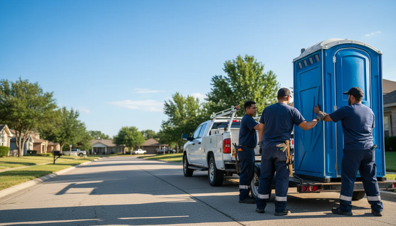 Portable Toilet Rental in Fredericksburg, PA near me